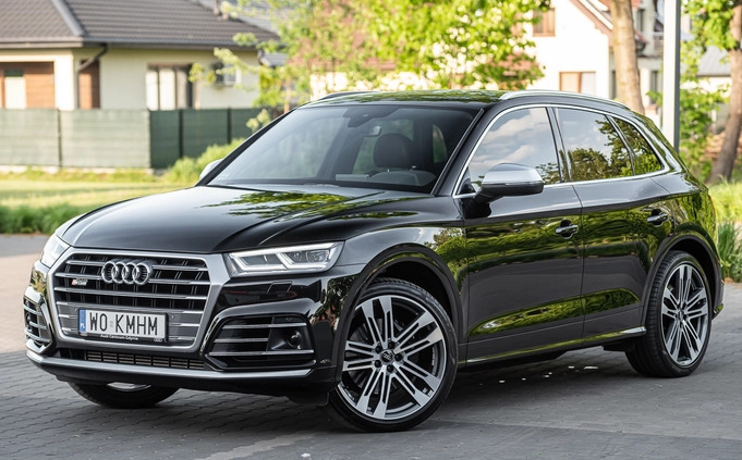 Audi SQ5 cena 229000 przebieg: 39555, rok produkcji 2018 z Jędrzejów małe 667